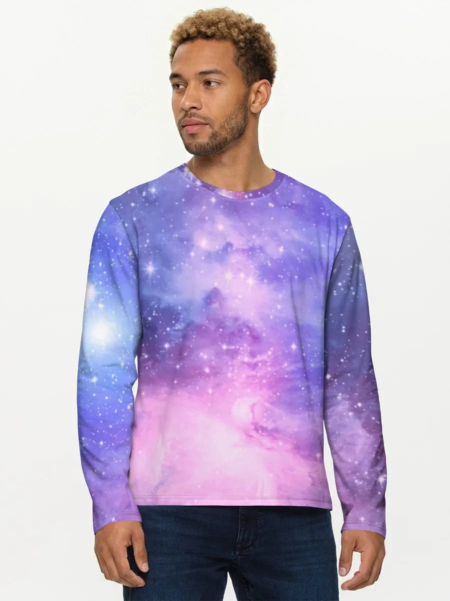 Men's cotton long sleeve shirt