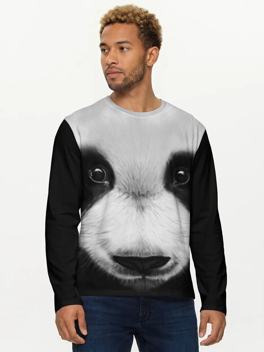Men's cotton long sleeve shirt