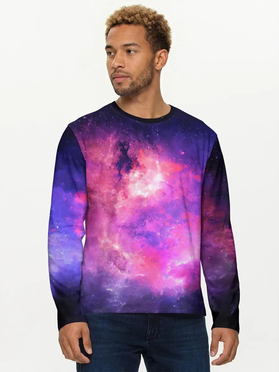 Men's cotton long sleeve shirt