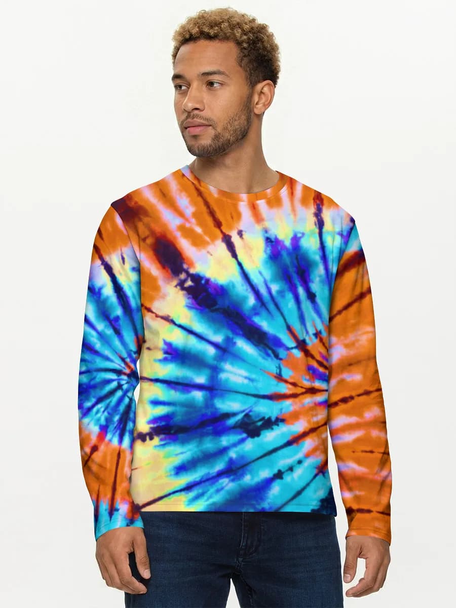 Men's cotton long sleeve shirt