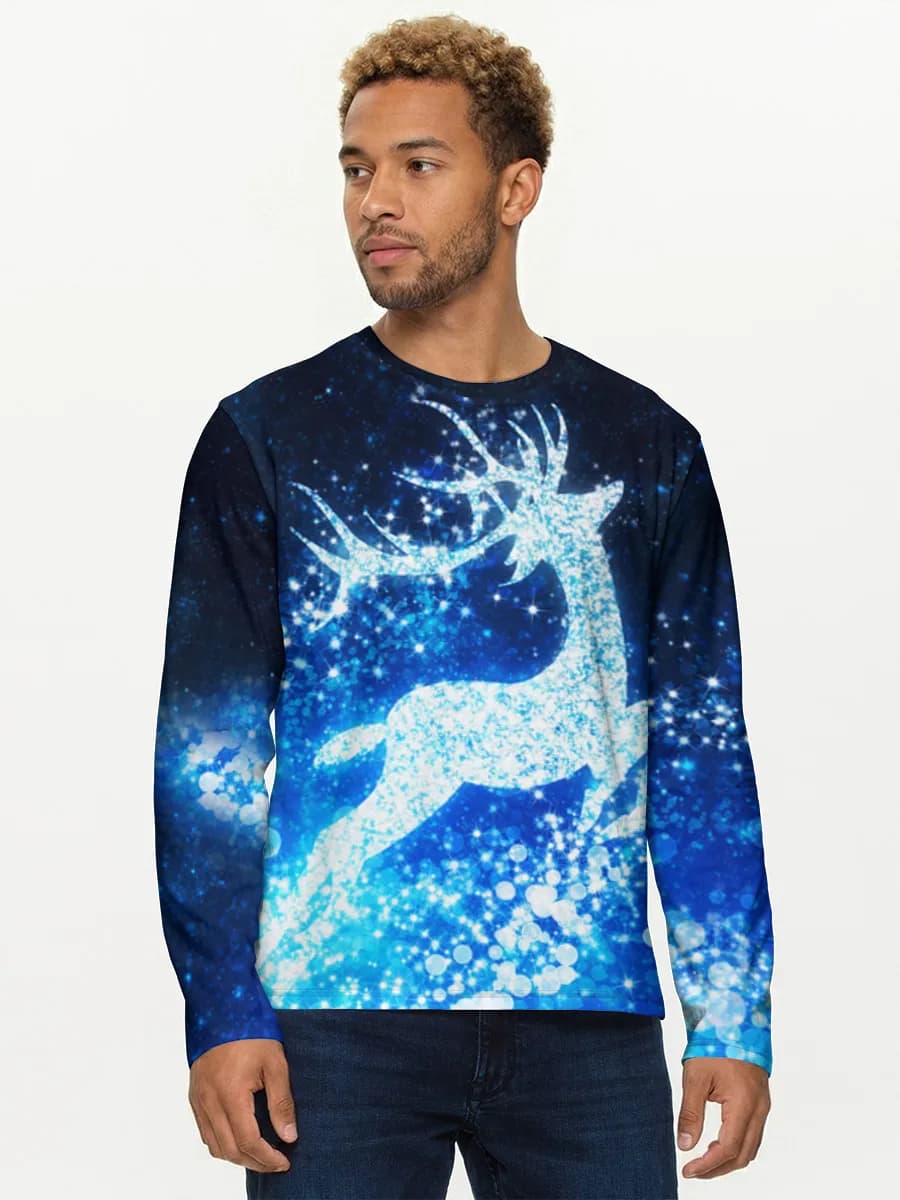 Men's cotton long sleeve shirt