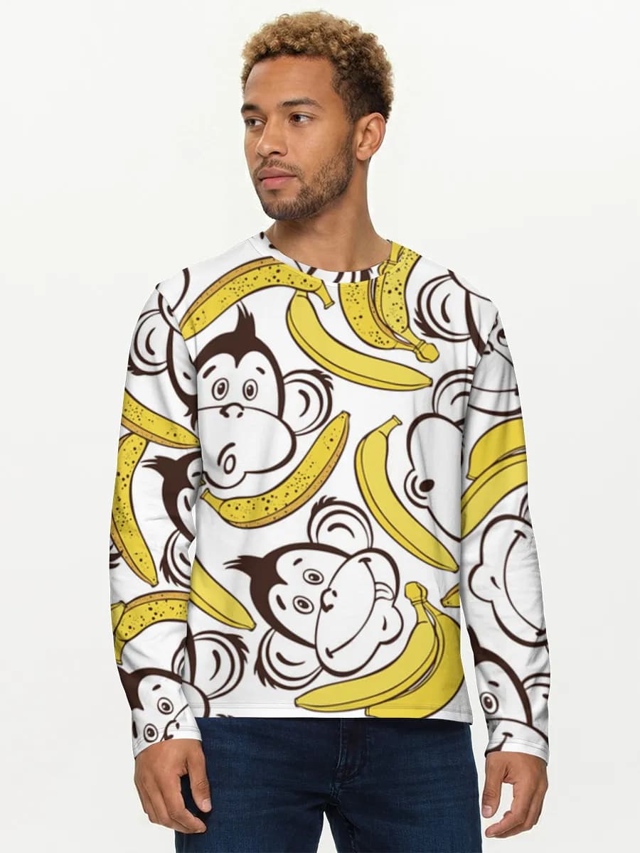 Men's cotton long sleeve shirt