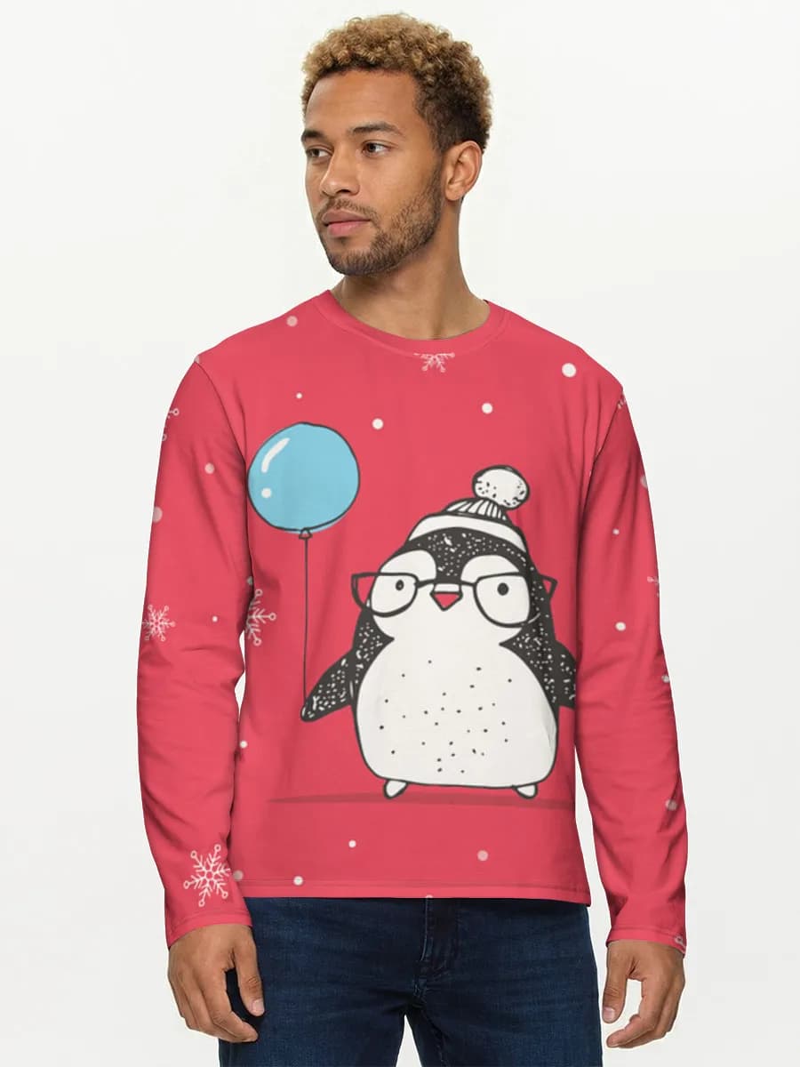 Men's cotton long sleeve shirt