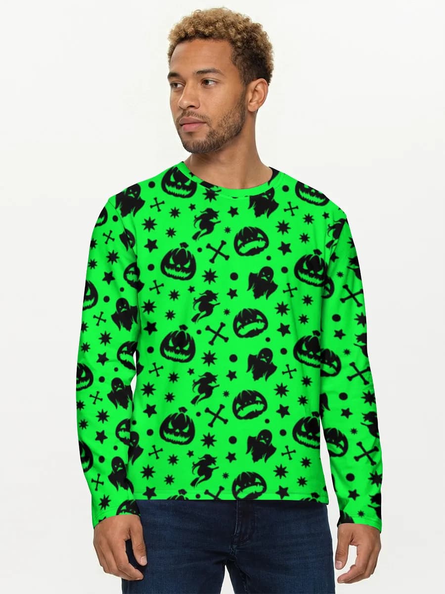 Men's cotton long sleeve shirt