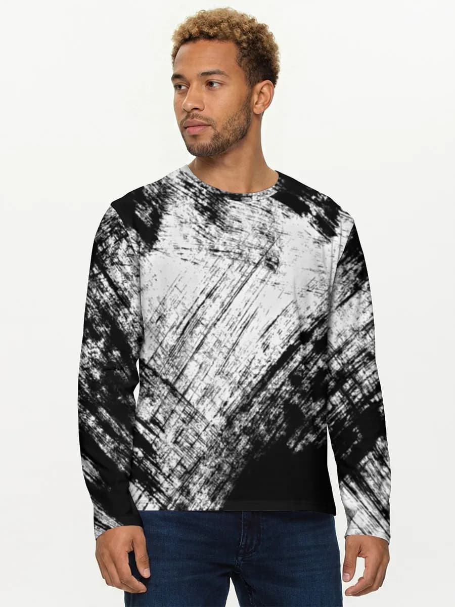 Men's cotton long sleeve shirt