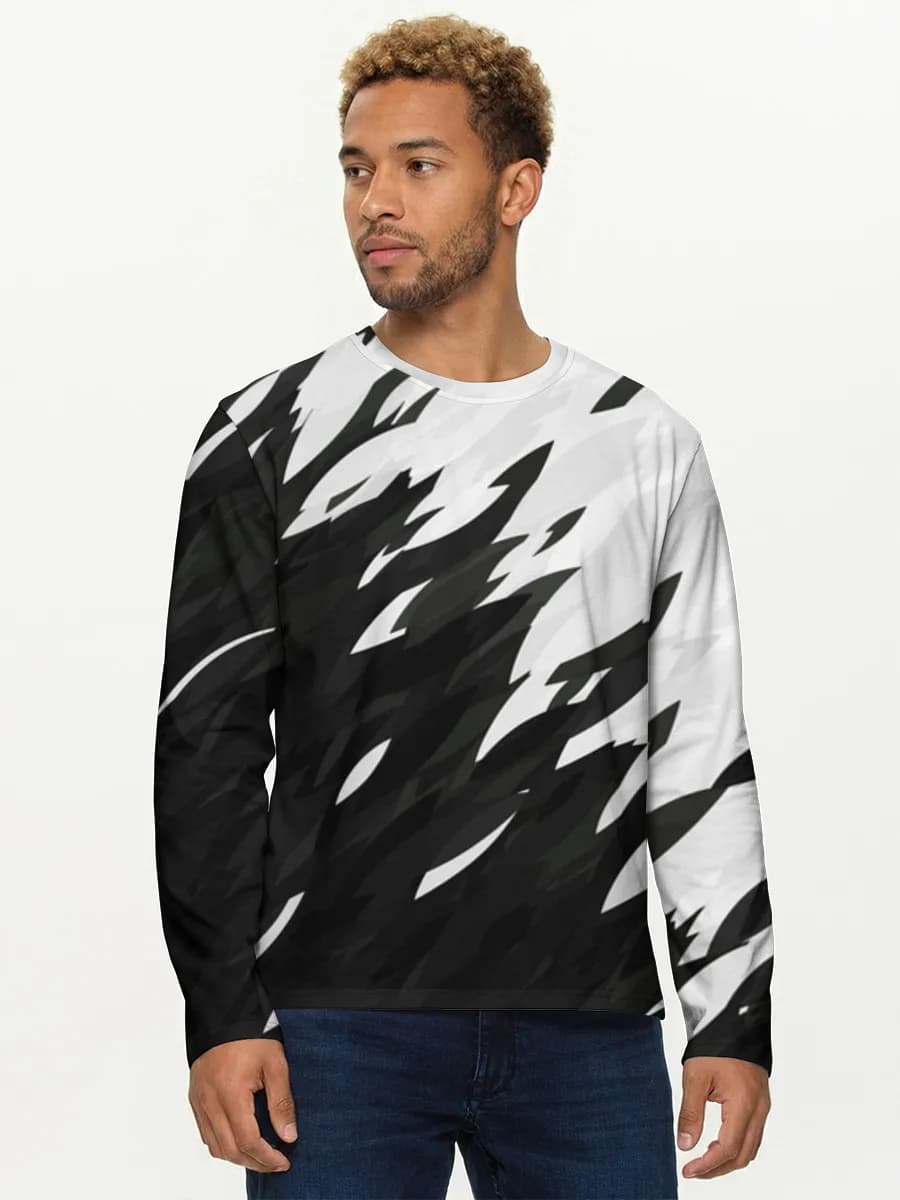 Men's cotton long sleeve shirt