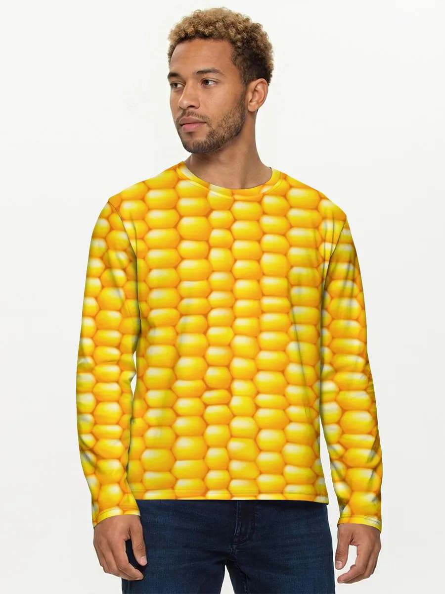Men's cotton long sleeve shirt