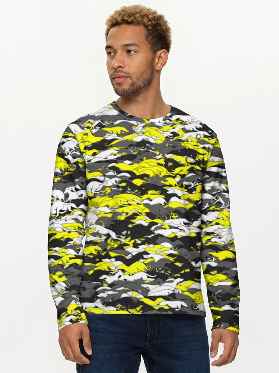 Men's cotton long sleeve shirt