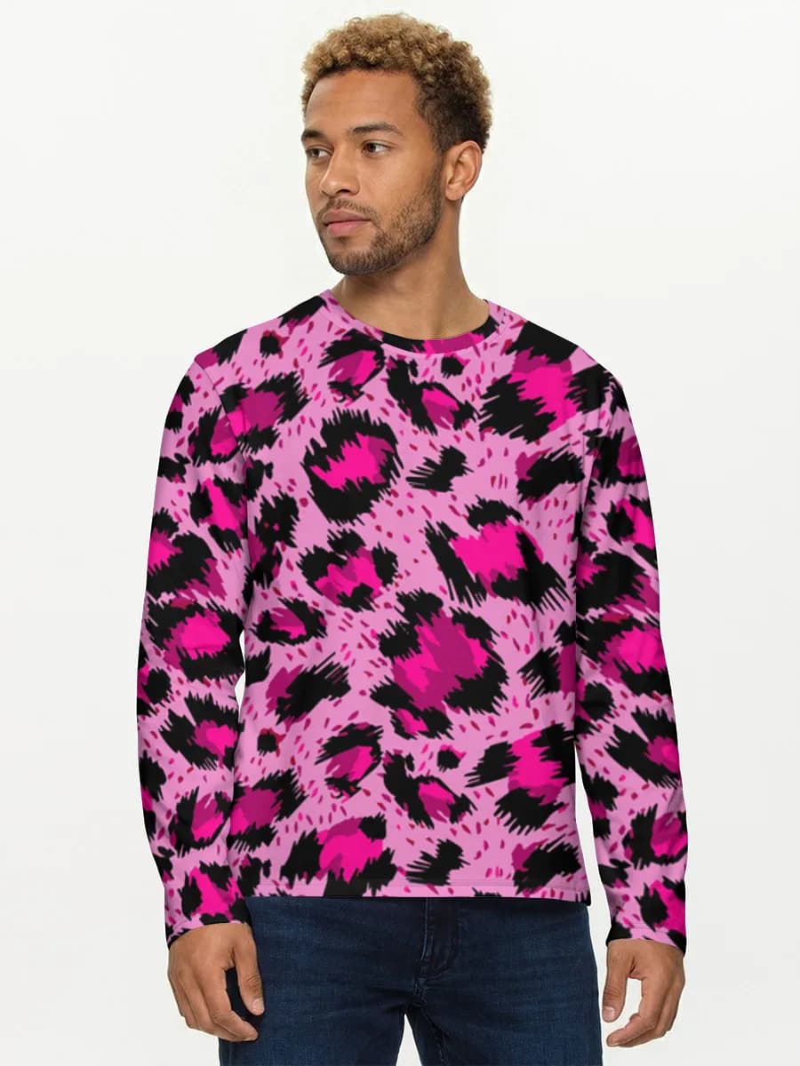 Men's cotton long sleeve shirt