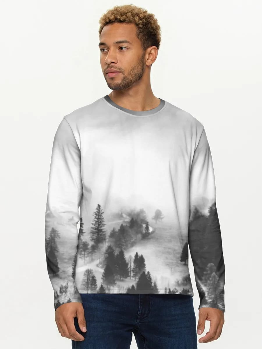 Misty Forest Valley