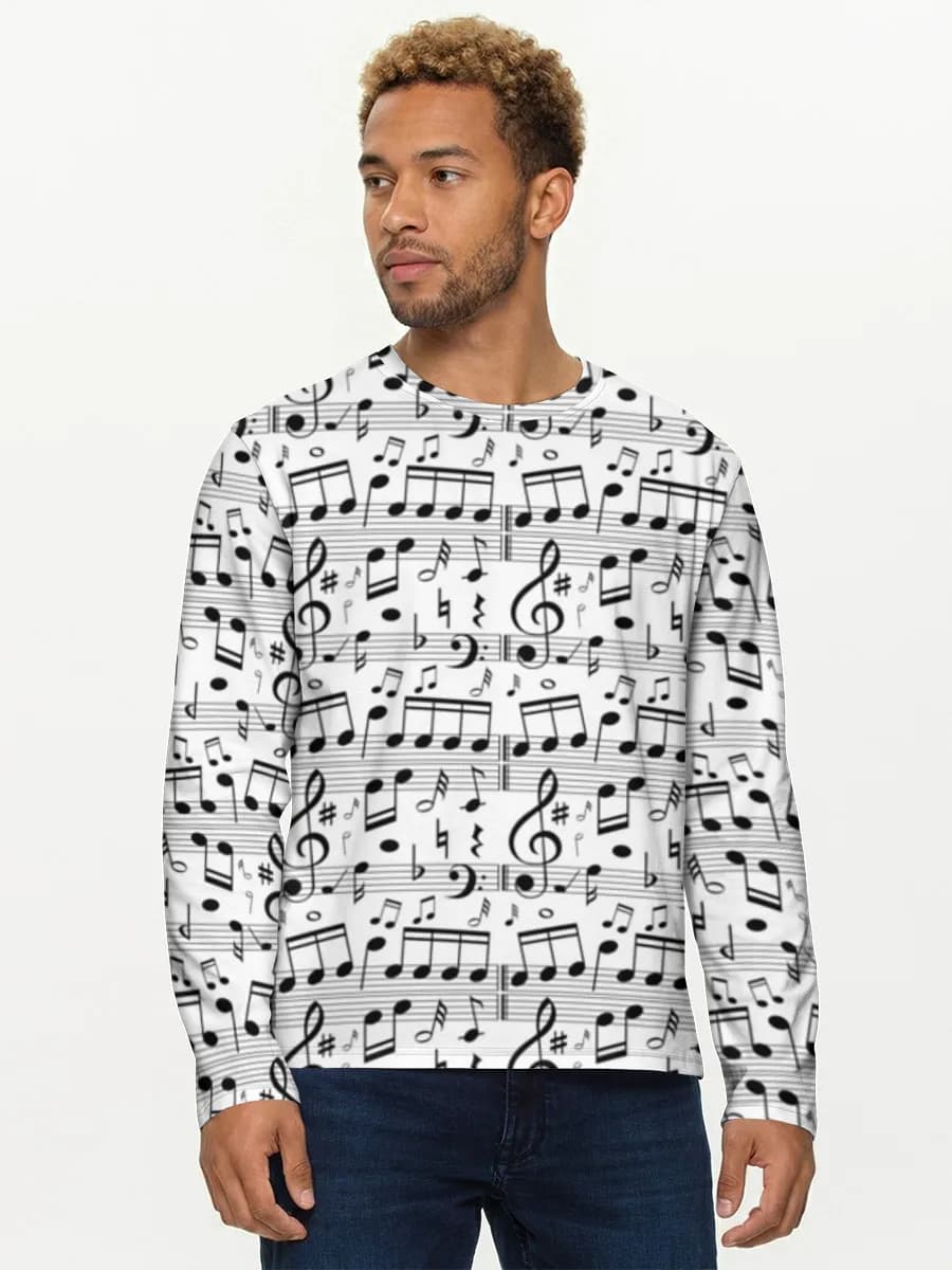 Men's cotton long sleeve shirt