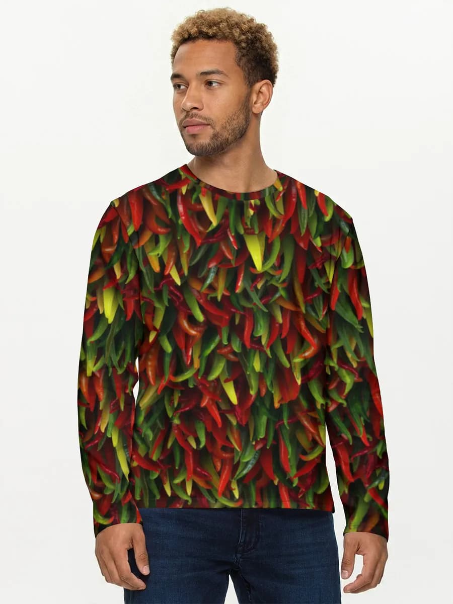 Men's cotton long sleeve shirt