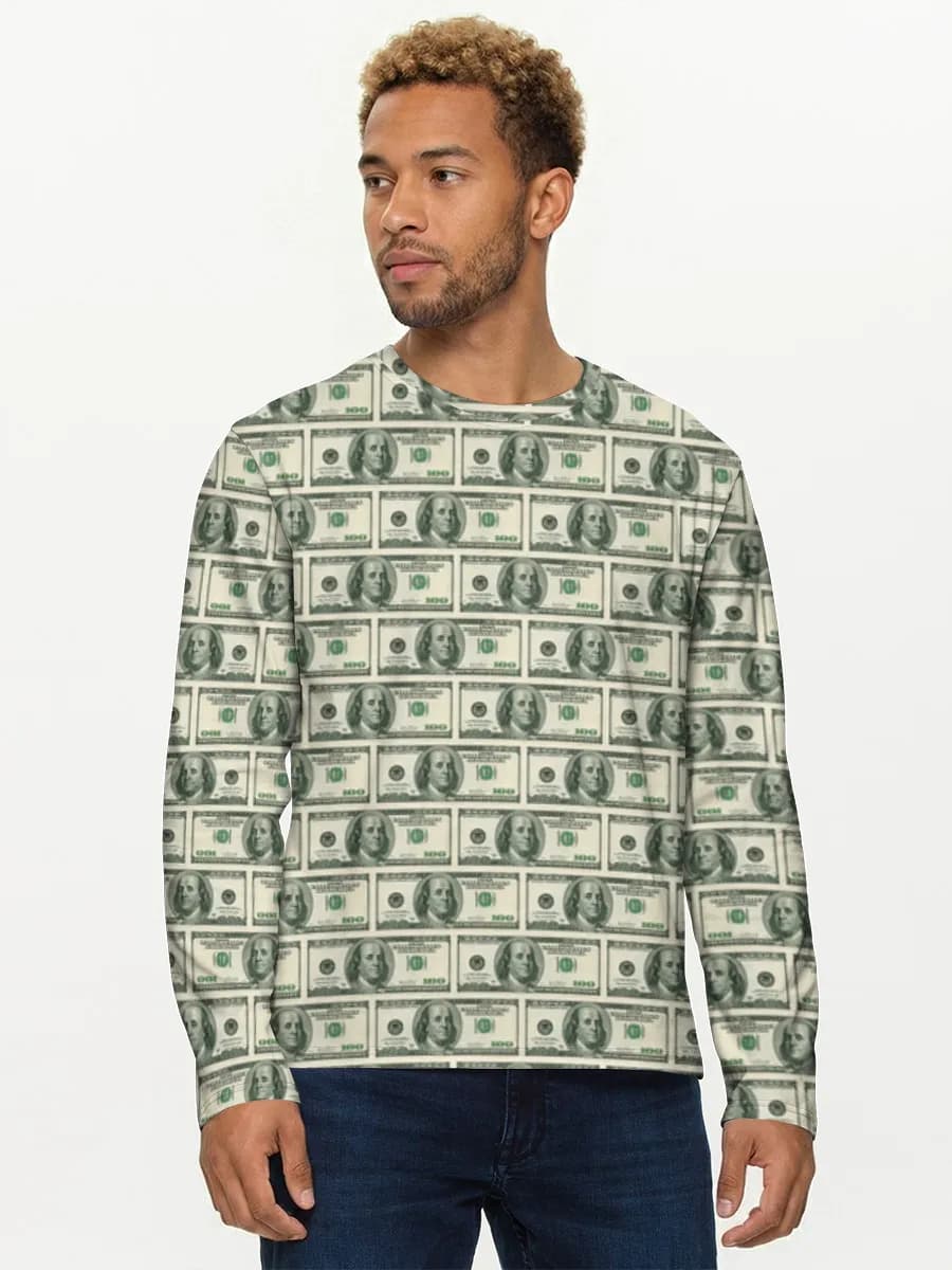 Hundred Dollar Bill Collage