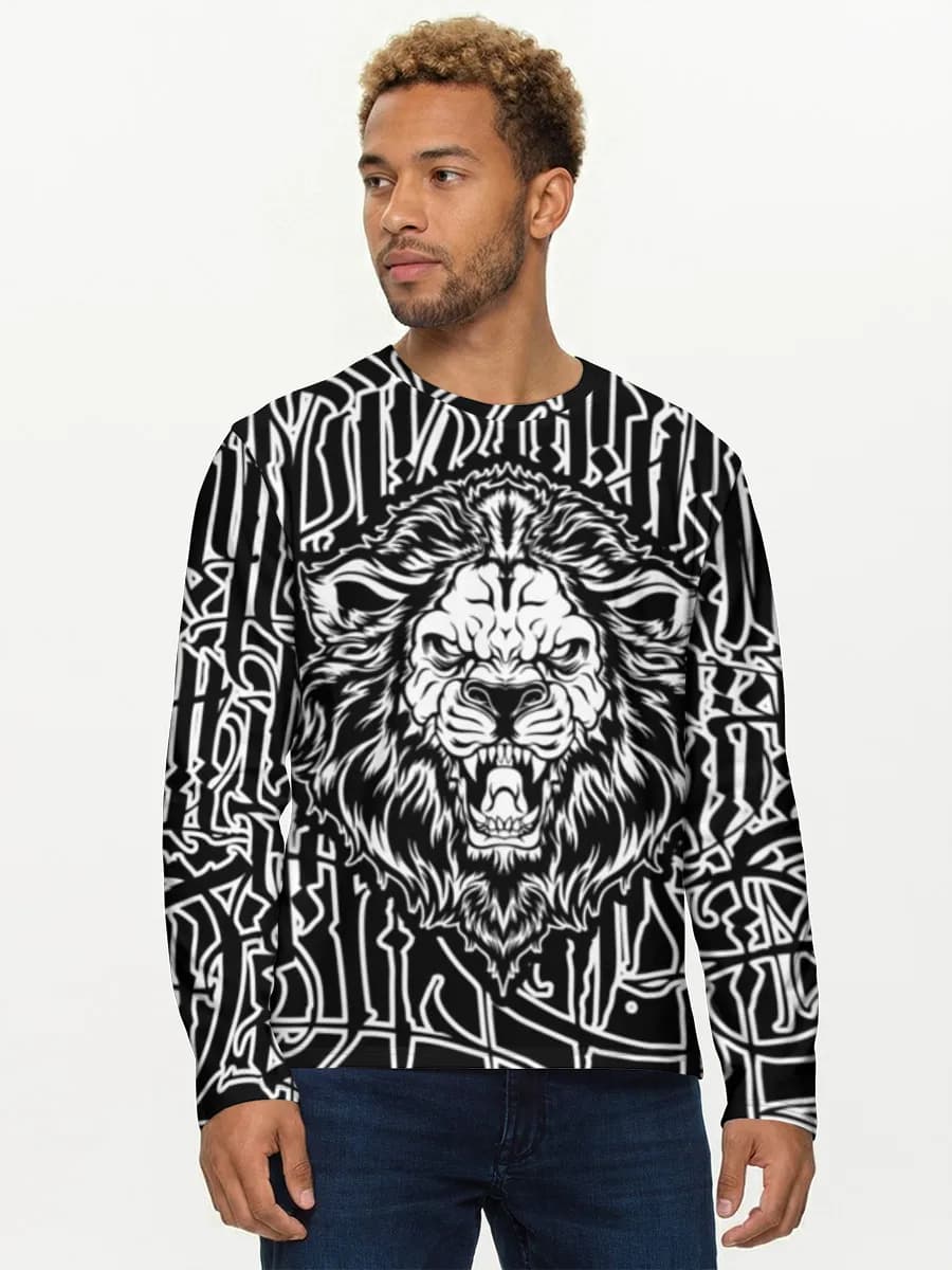 Men's cotton long sleeve shirt