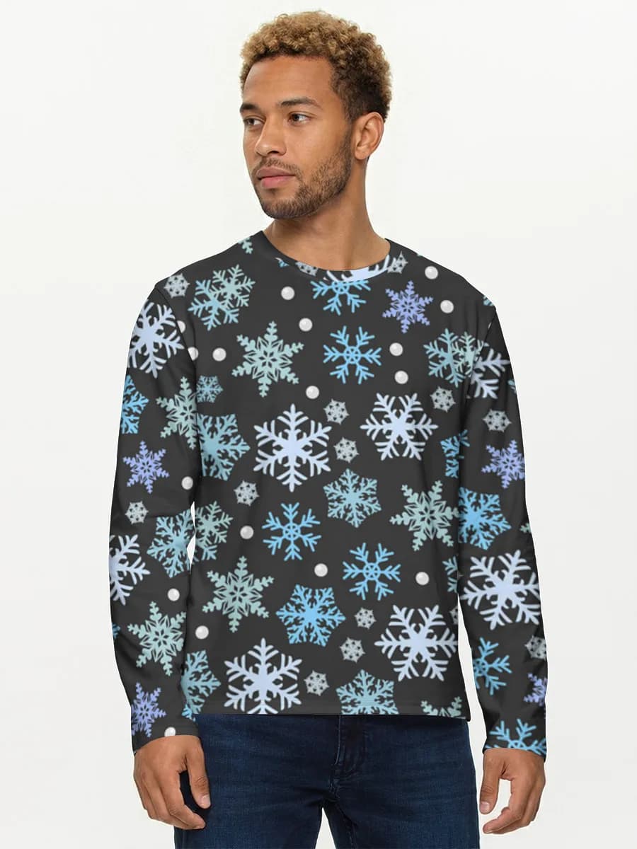 Men's cotton long sleeve shirt
