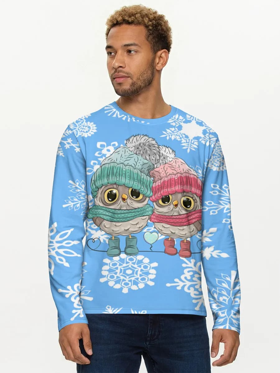 Men's cotton long sleeve shirt