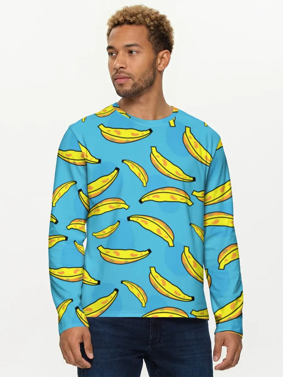 Men's cotton long sleeve shirt