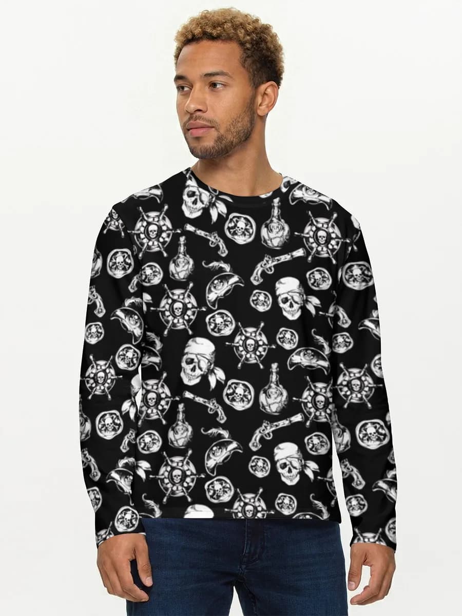 Men's cotton long sleeve shirt
