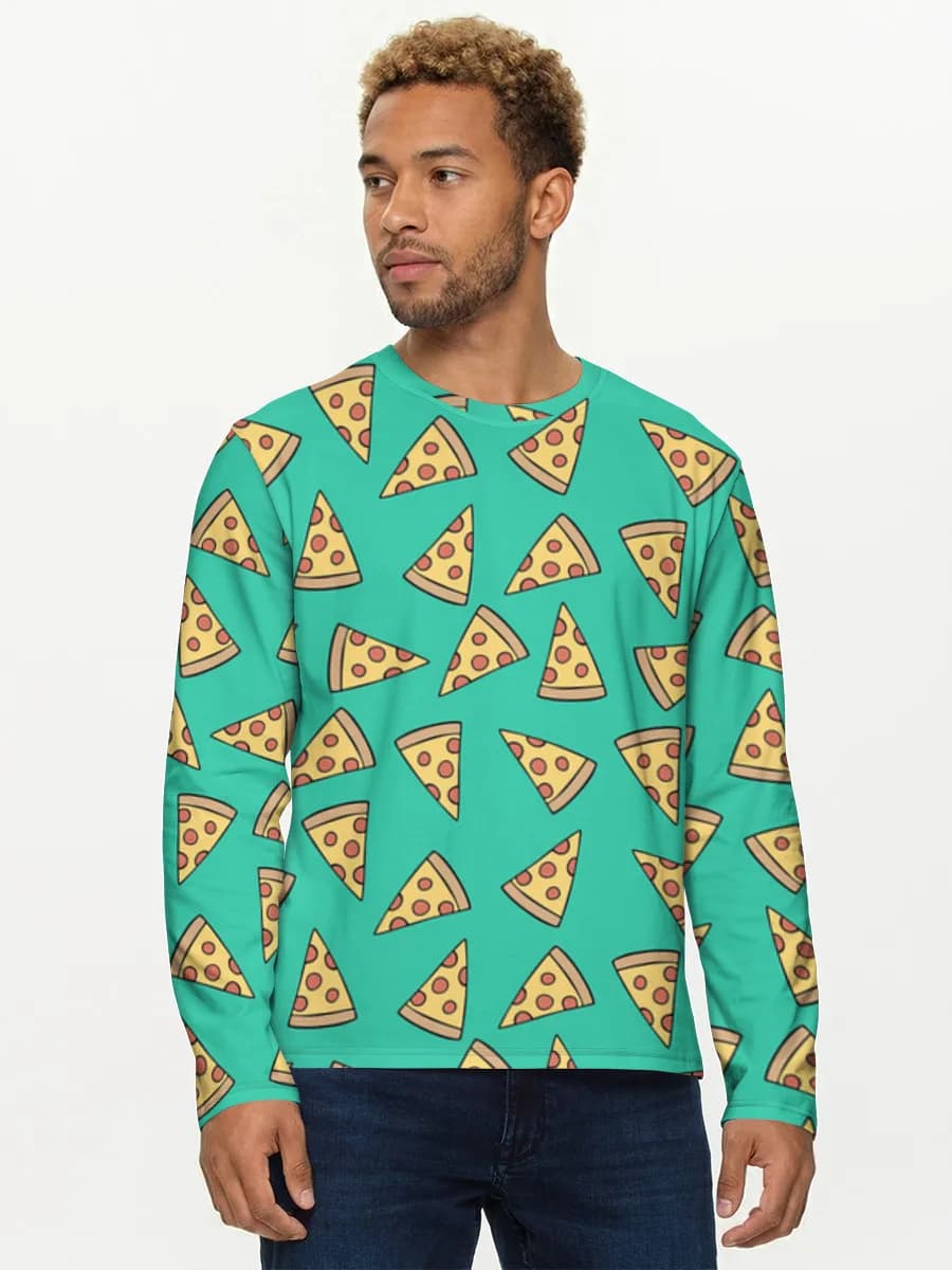 Men's cotton long sleeve shirt