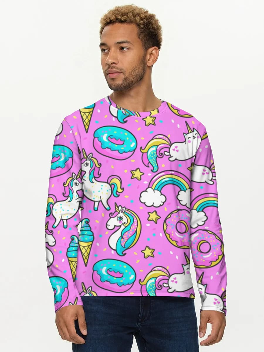 Men's cotton long sleeve shirt