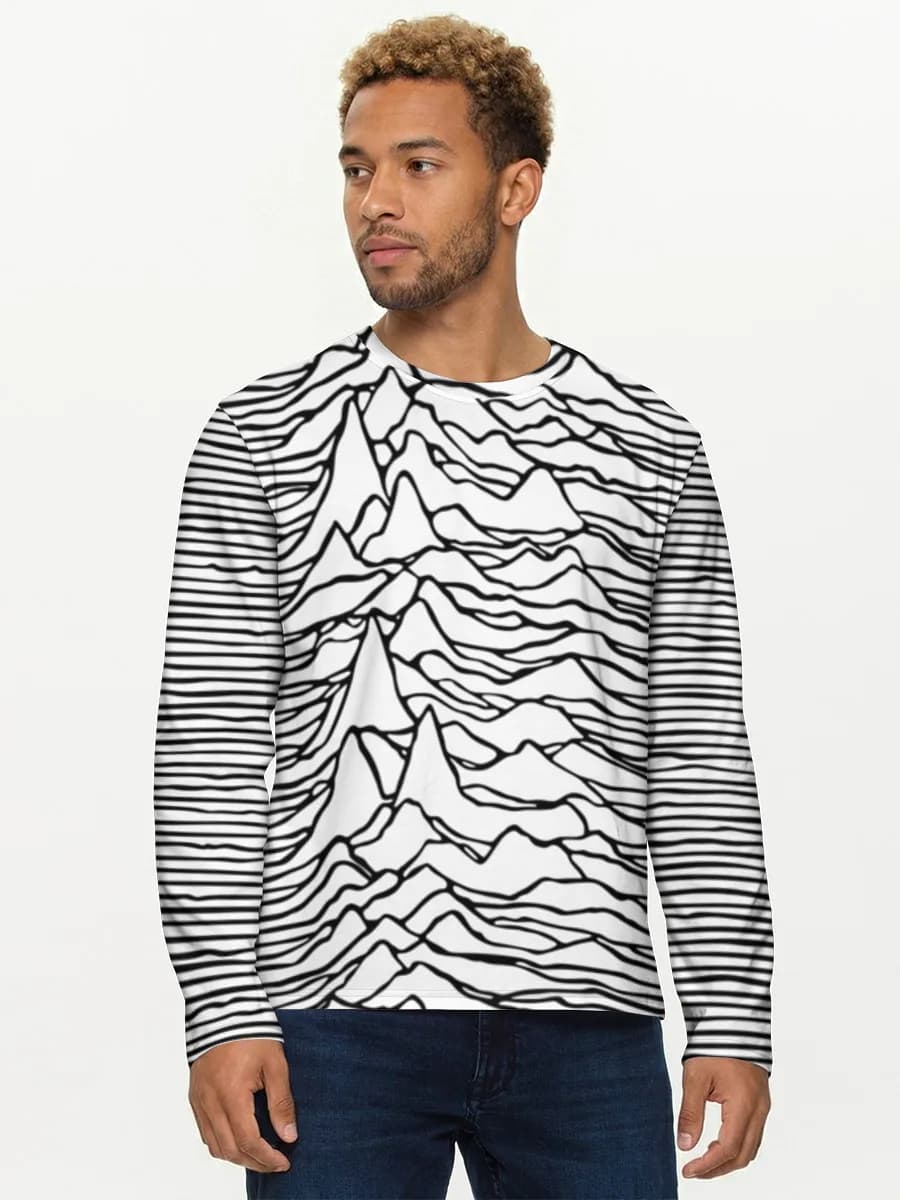 Men's cotton long sleeve shirt