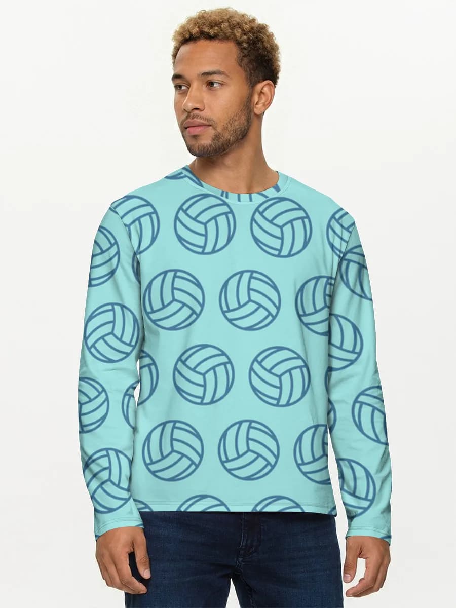 Men's cotton long sleeve shirt
