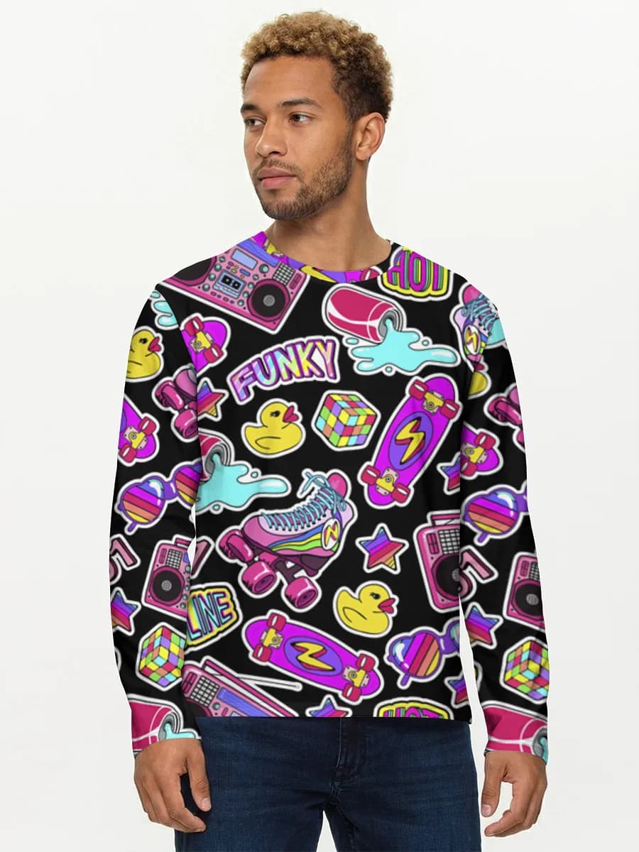 Men's cotton long sleeve shirt