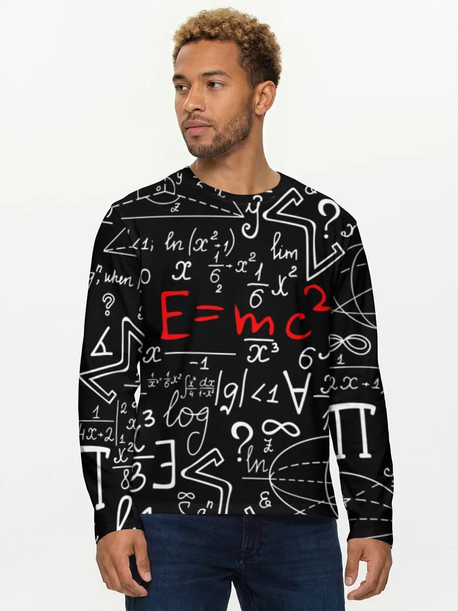 Men's cotton long sleeve shirt