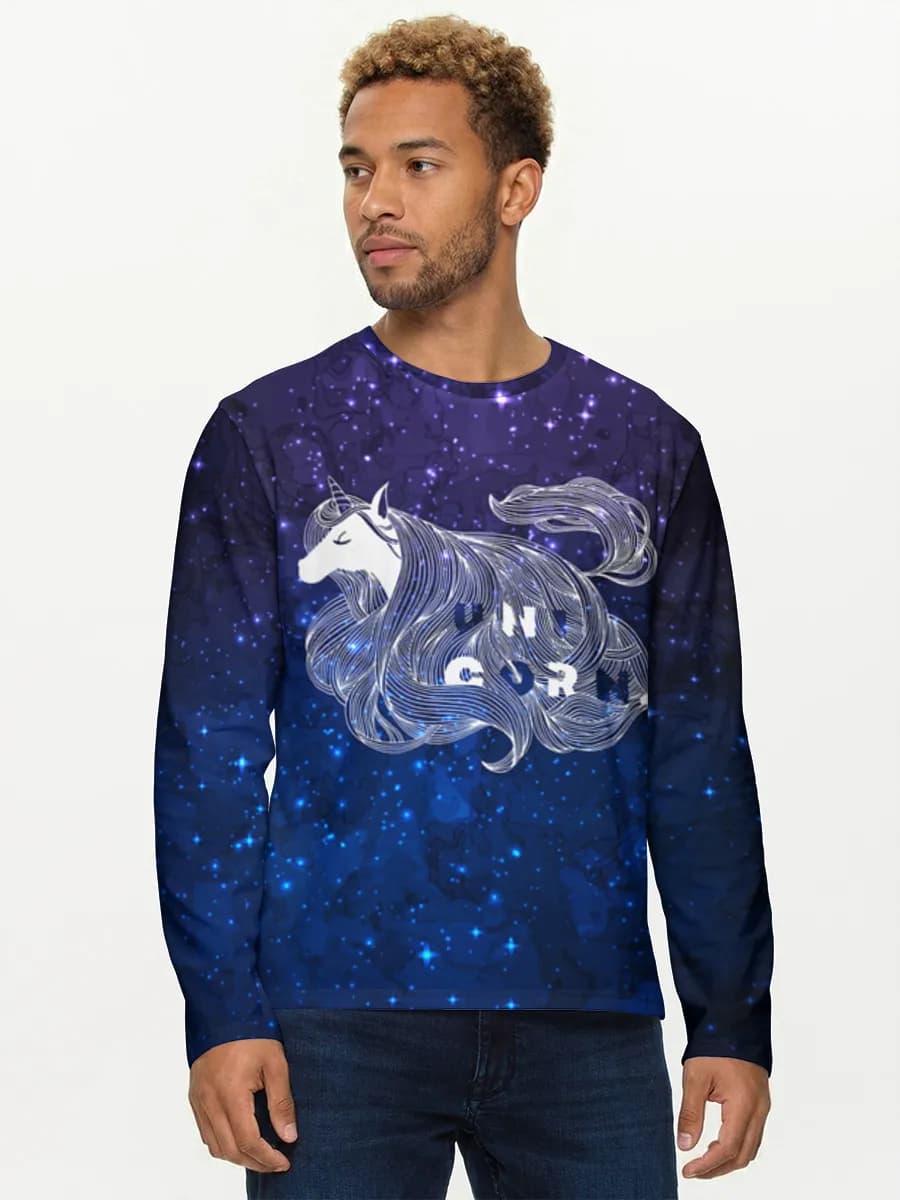 Men's cotton long sleeve shirt