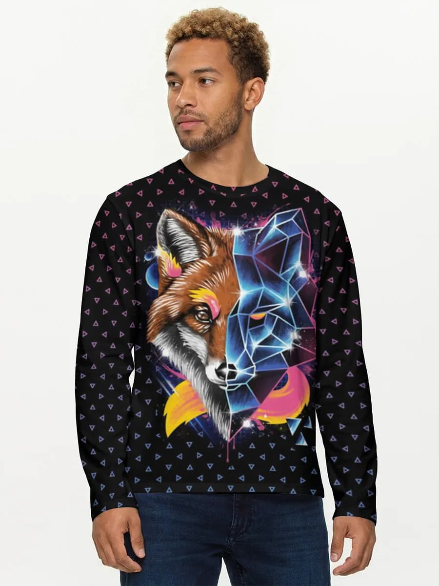 Men's cotton long sleeve shirt