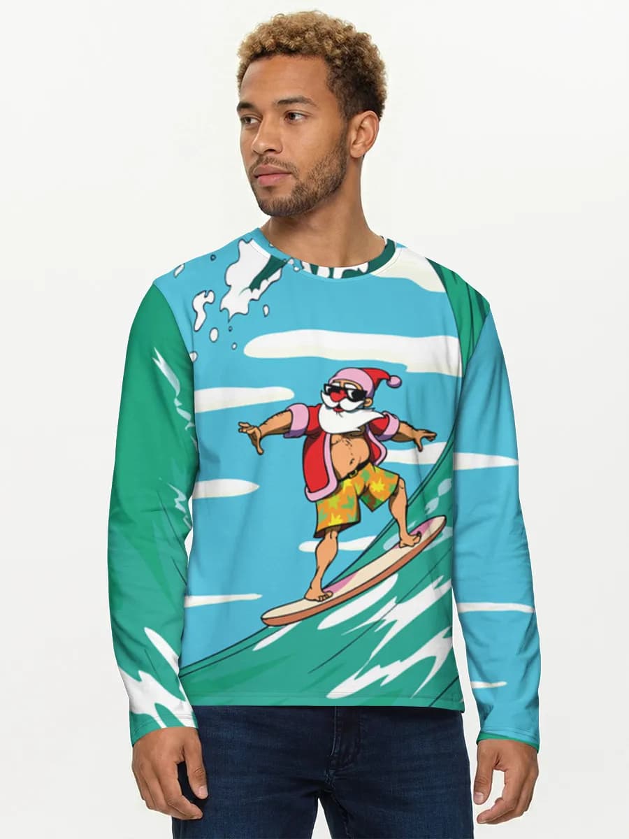 Men's cotton long sleeve shirt