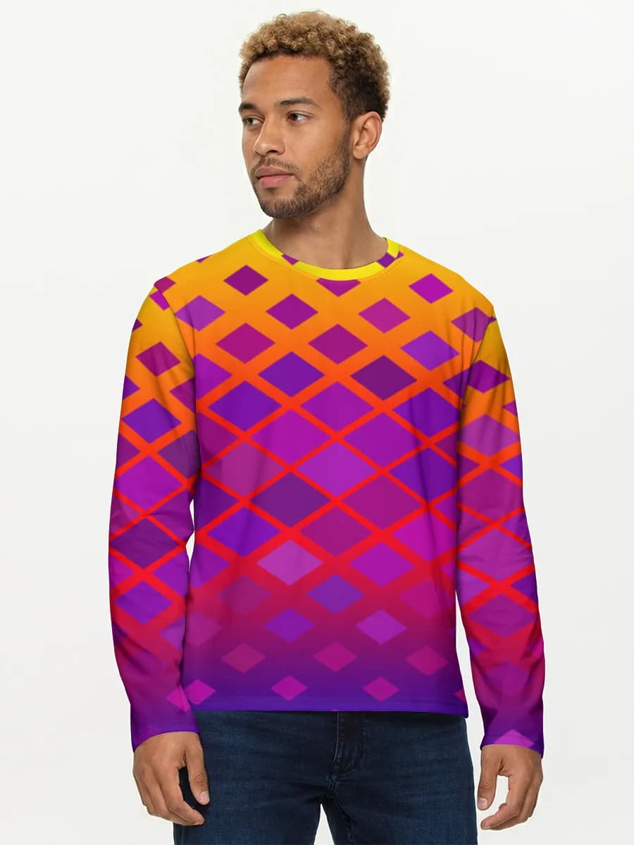 Neon Diamond Gradient