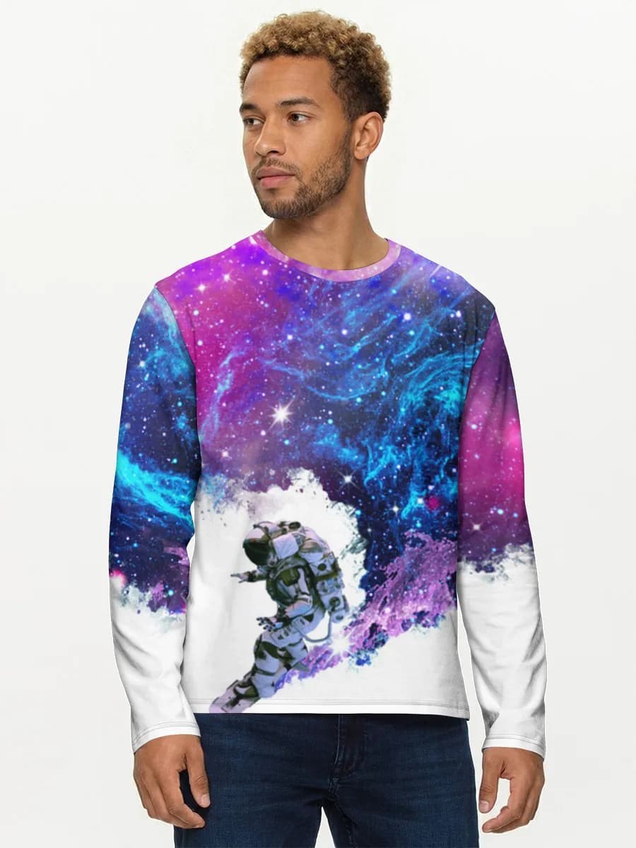 Men's cotton long sleeve shirt
