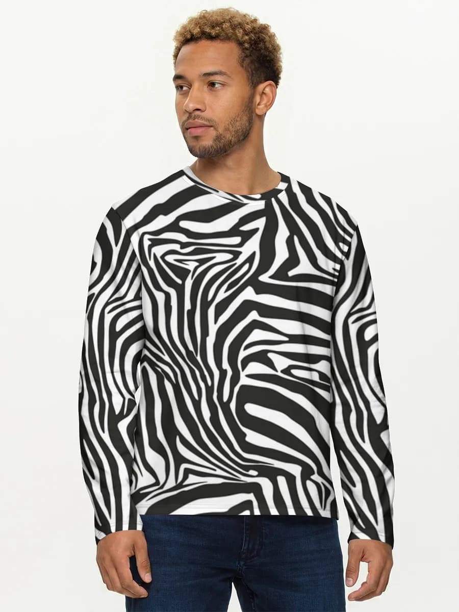 Men's cotton long sleeve shirt