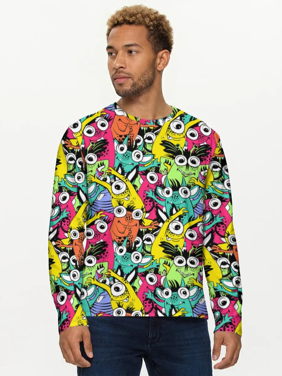 Men's cotton long sleeve shirt