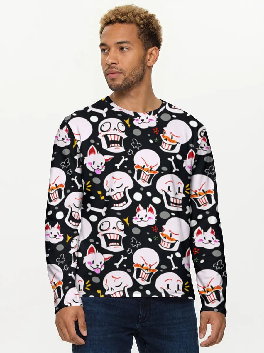 Men's cotton long sleeve shirt