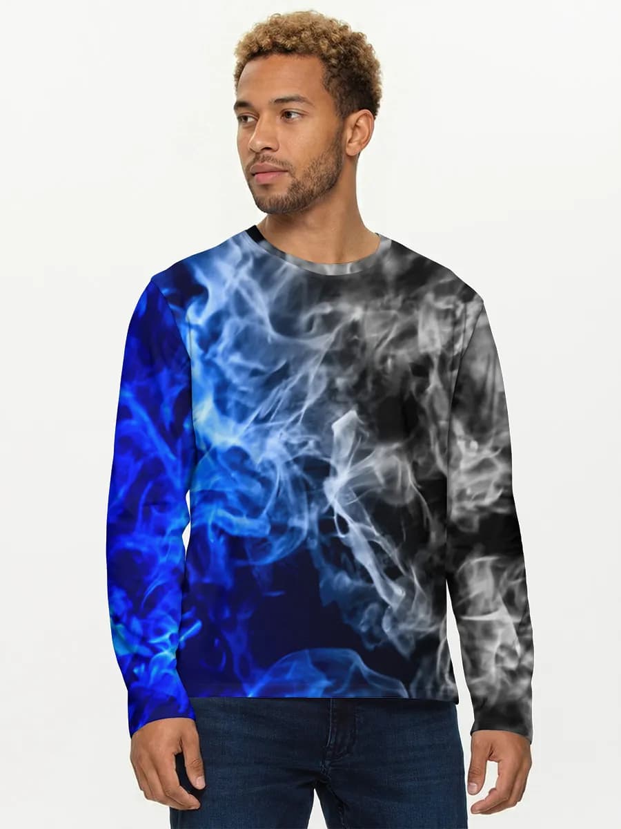 Men's cotton long sleeve shirt