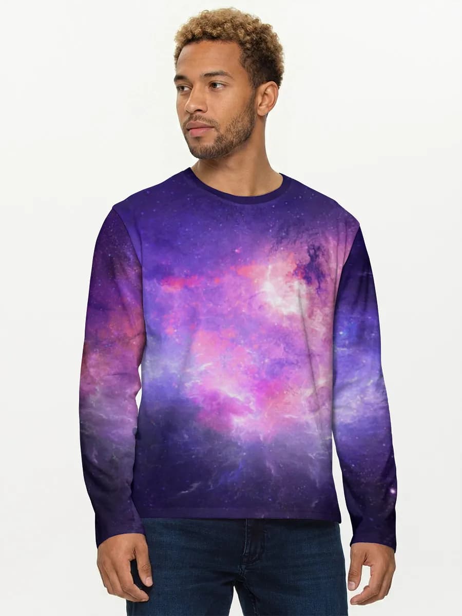 Violet Cosmic Nebula