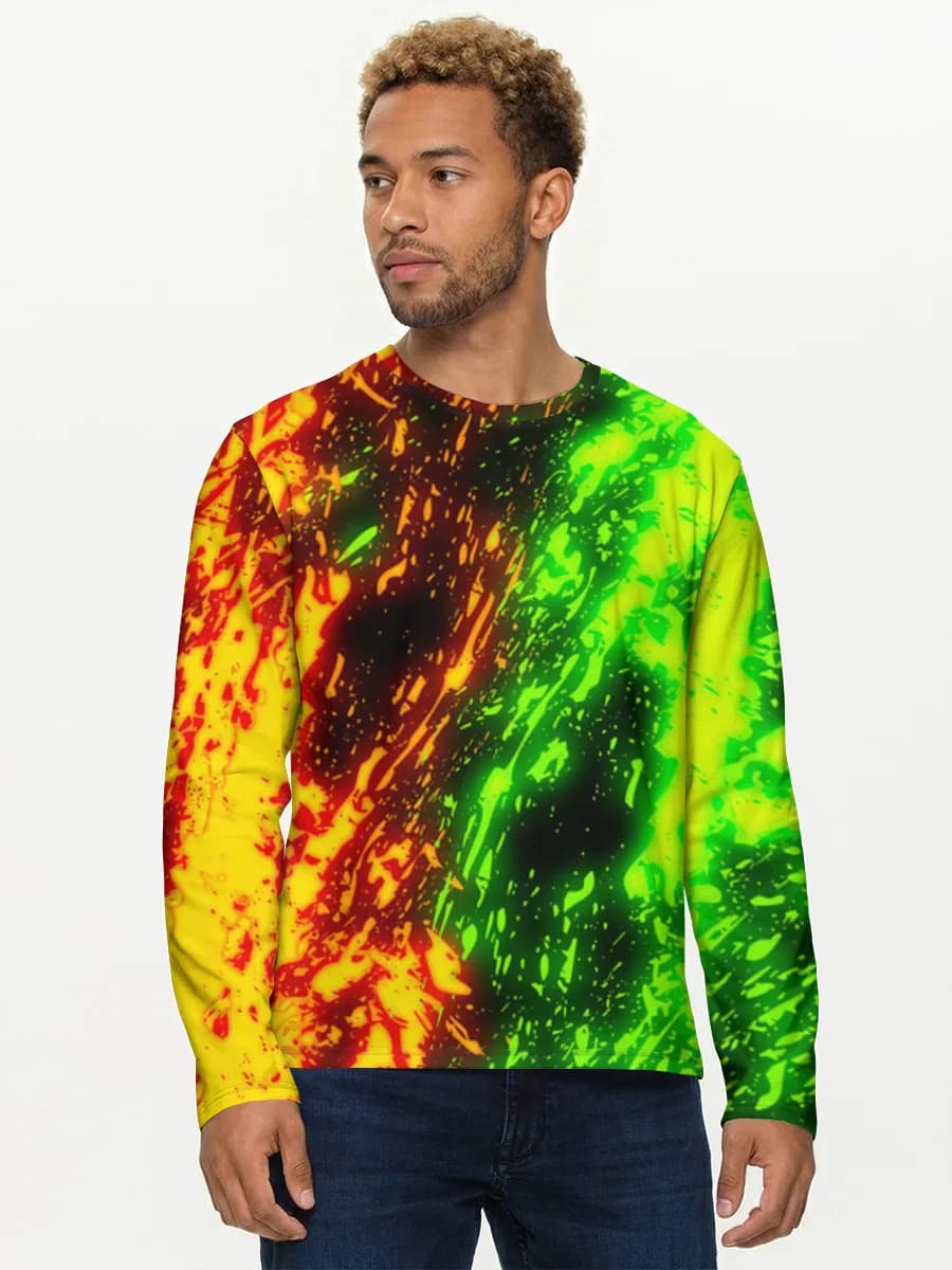Men's cotton long sleeve shirt