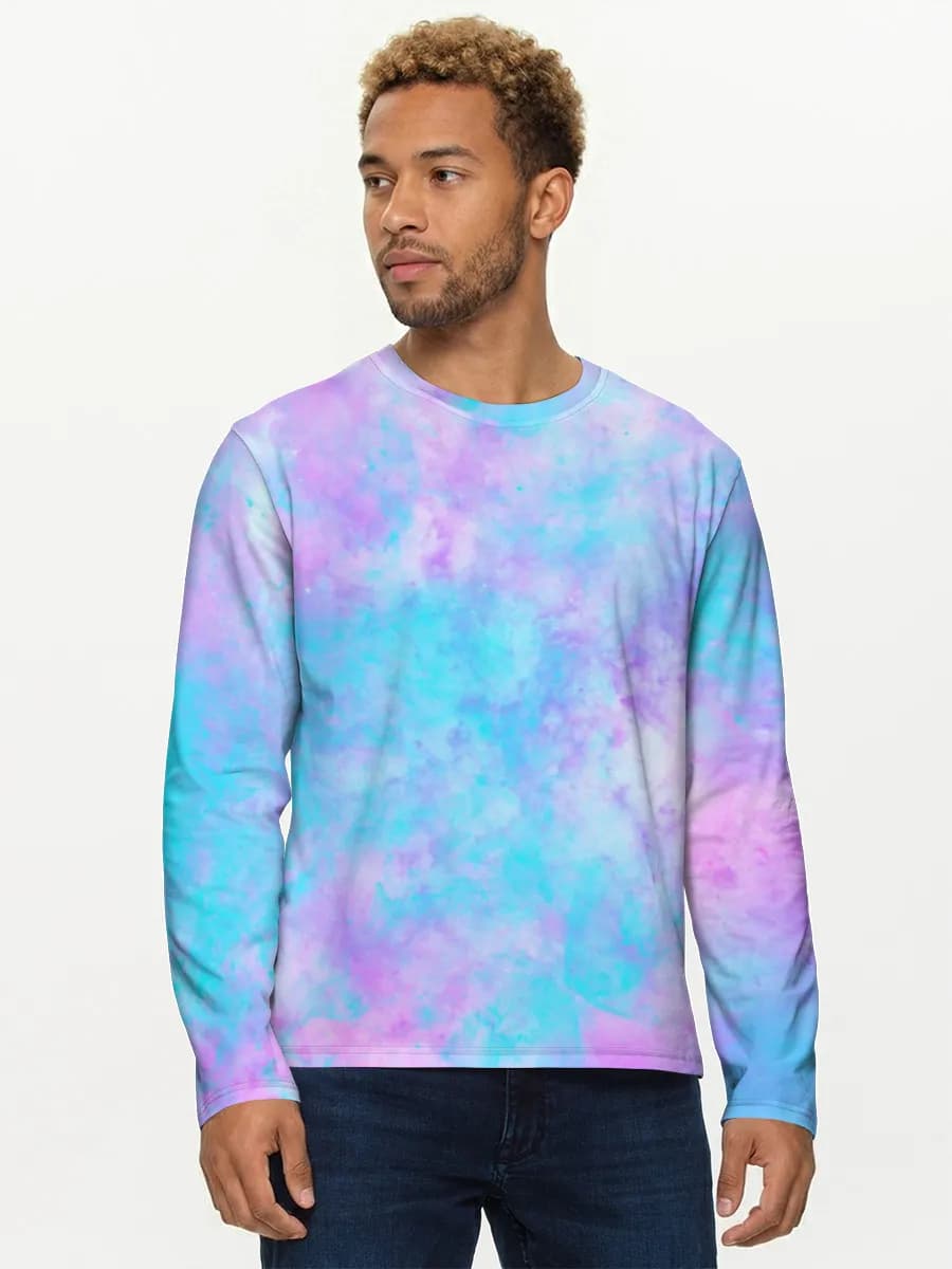 Men's cotton long sleeve shirt