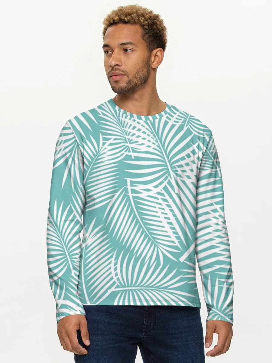 Men's cotton long sleeve shirt