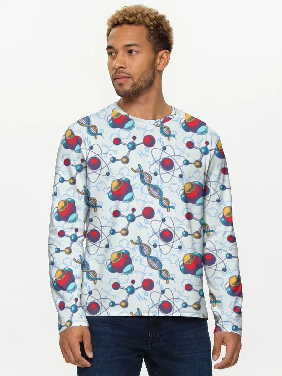 Men's cotton long sleeve shirt