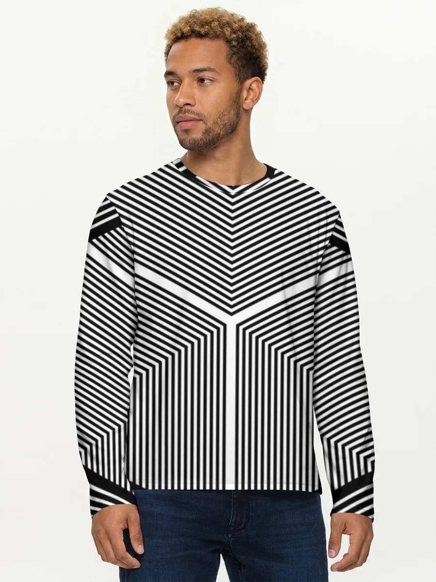 Men's cotton long sleeve shirt