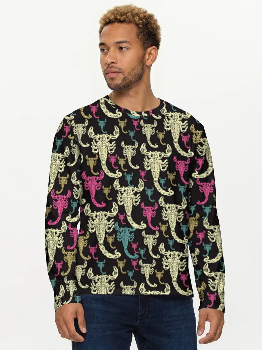 Men's cotton long sleeve shirt
