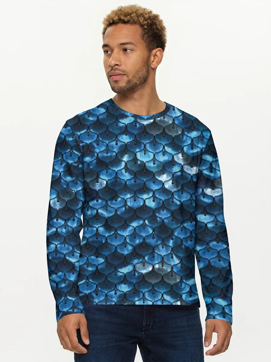 Blue Mermaid Scales