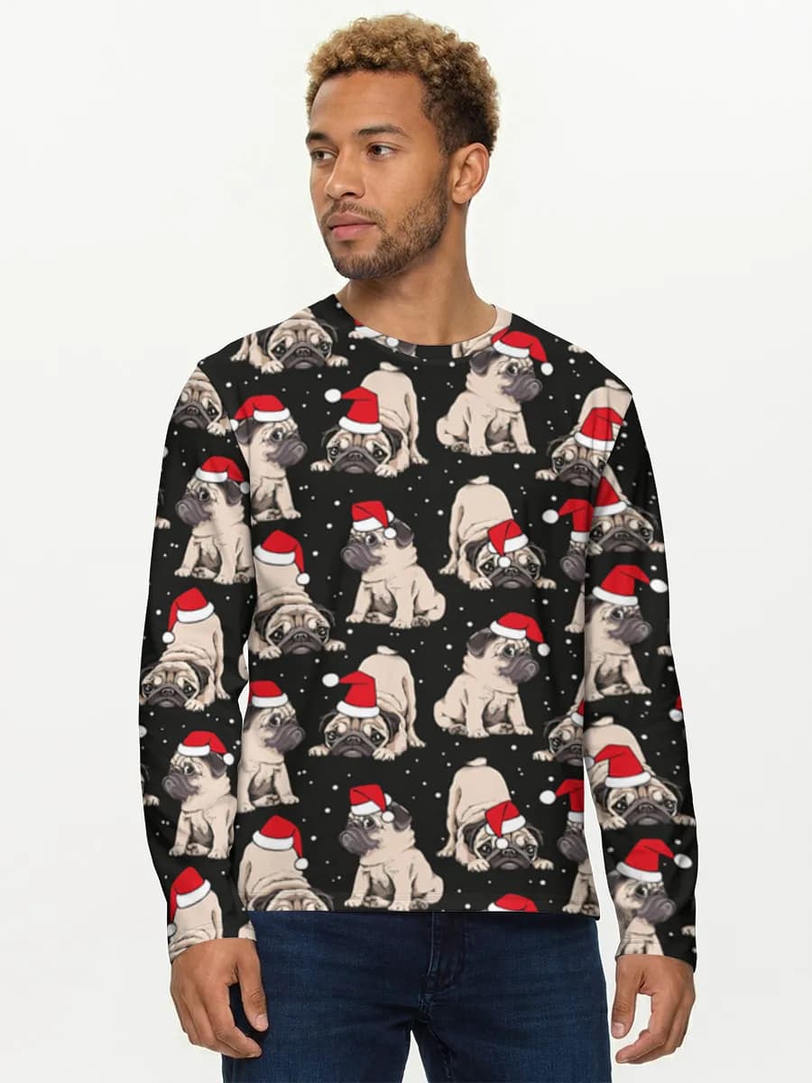 Men's cotton long sleeve shirt
