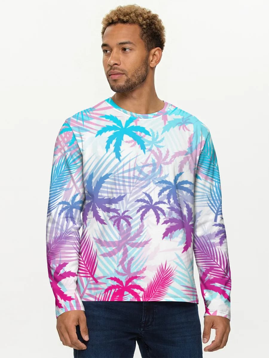 Pastel Palm Paradise