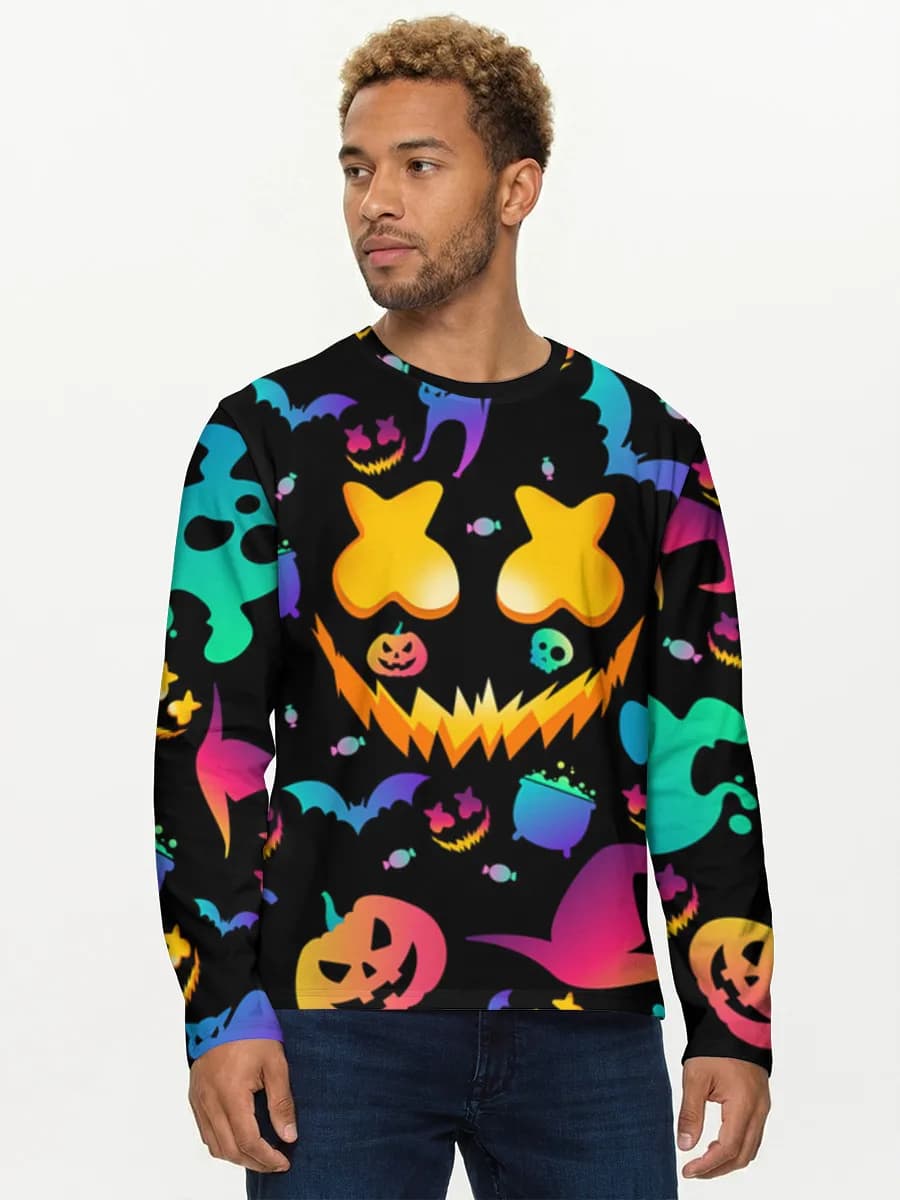 Neon Halloween Spooky Icons