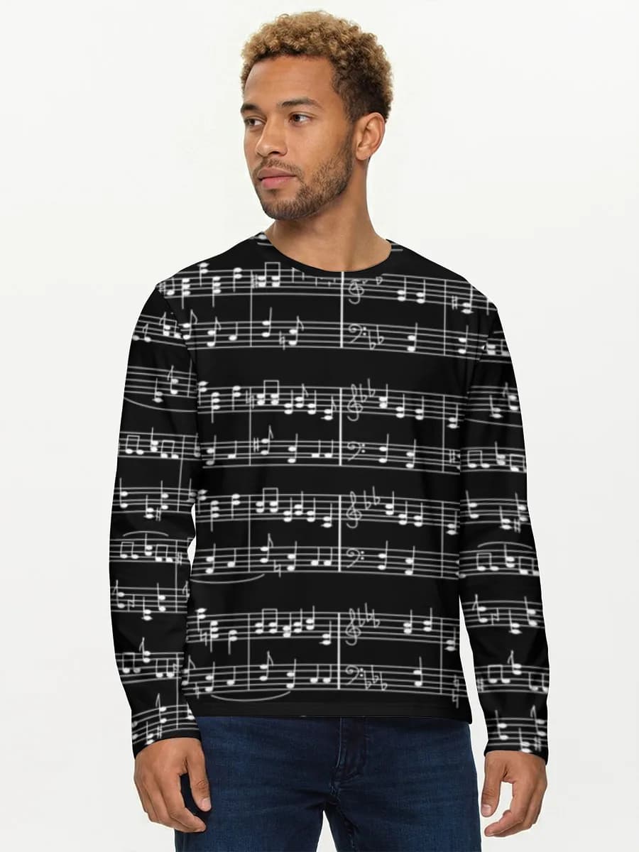Men's cotton long sleeve shirt