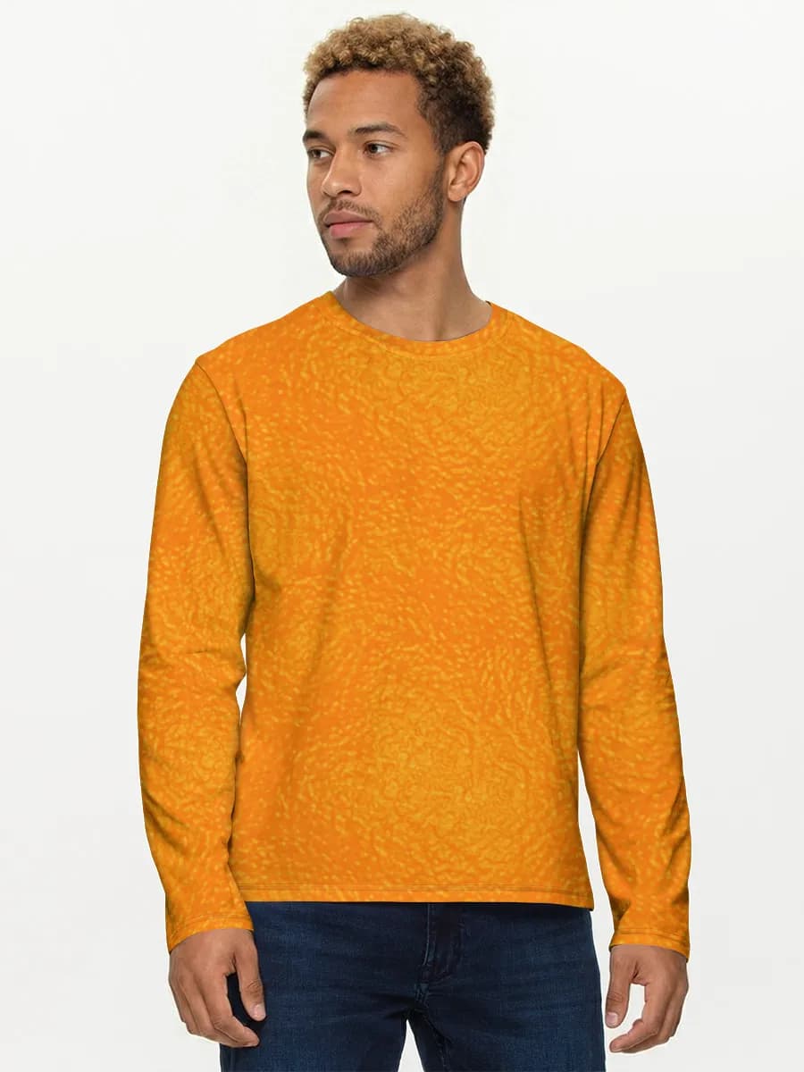Men's cotton long sleeve shirt